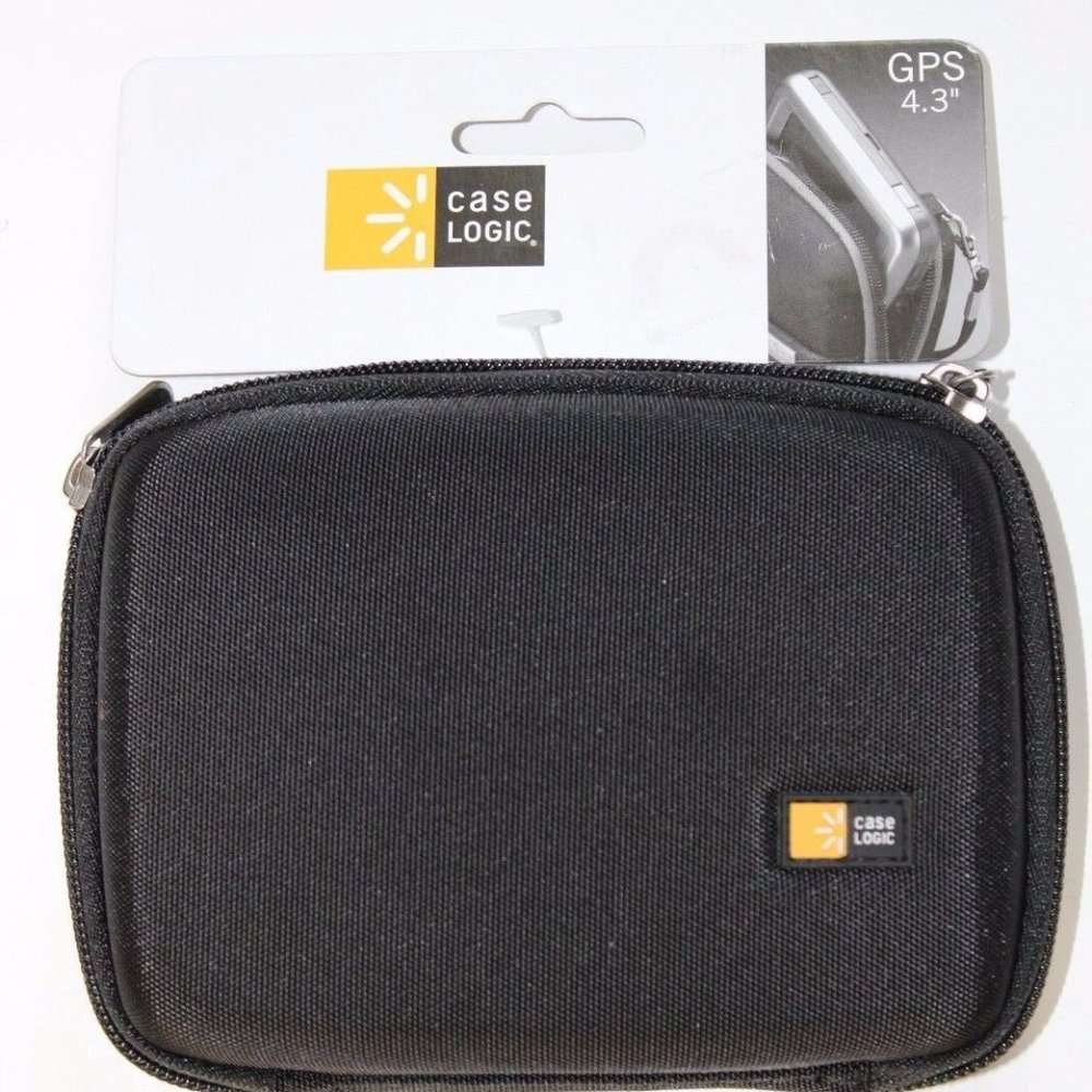 Case Logic Black Protective Hard Case Fits 4.3" GPS Units Model 63-2401165